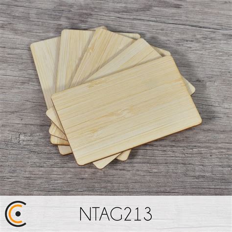 bamboo nfc cards